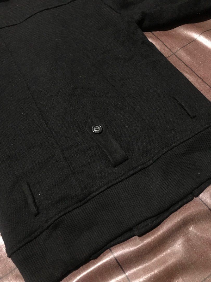 biker jacket zara man, Fesyen Pria, Pakaian , Baju Luaran di Carousell