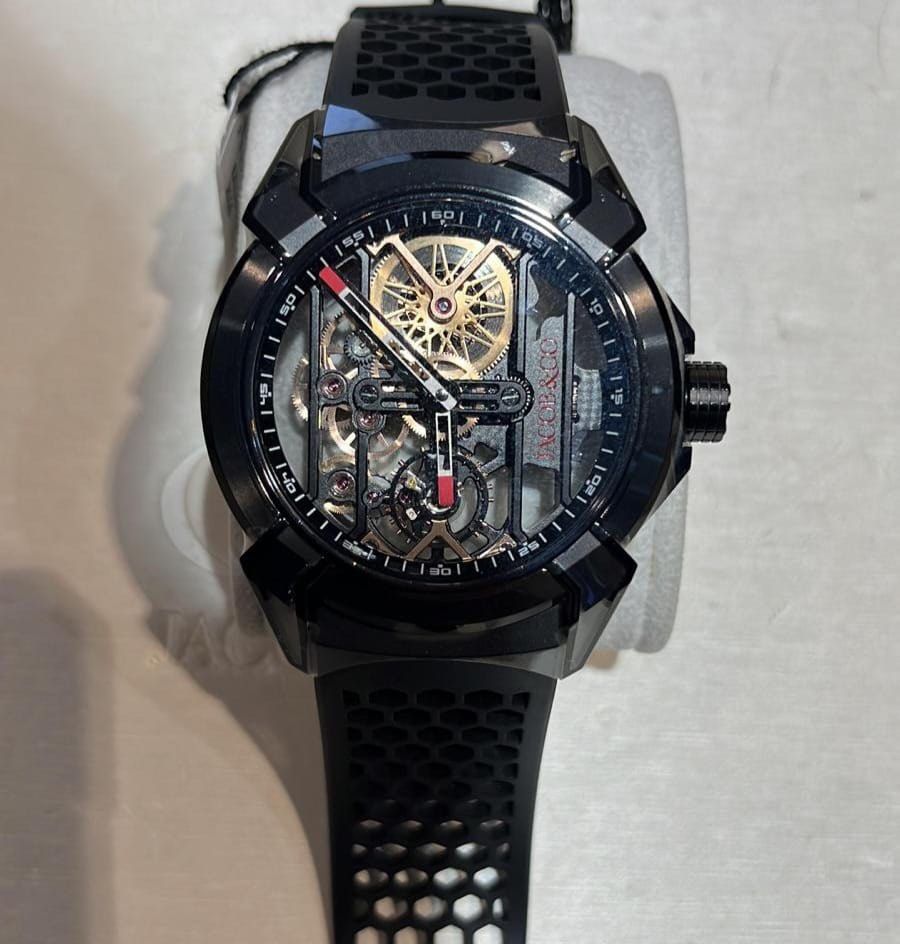 BNIB EPIC X BLACK TITANIUM BLACK RING 5N COLOR GEARS