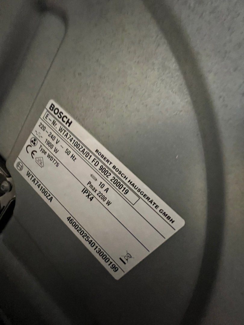 Bosch Dryer Machine, TV & Home Appliances, Washing Machines and Dryers