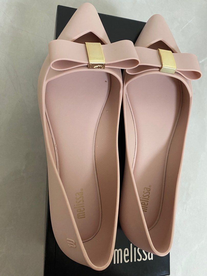 Melissa best sale nude shoes