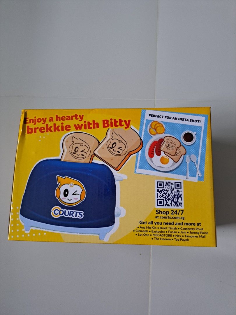 Bread Toaster (Category: Ovens & Toasters) located in Singapore. Submitted by summertan1 (Listing ID 1237887593, Image 2). Description: Brand new..