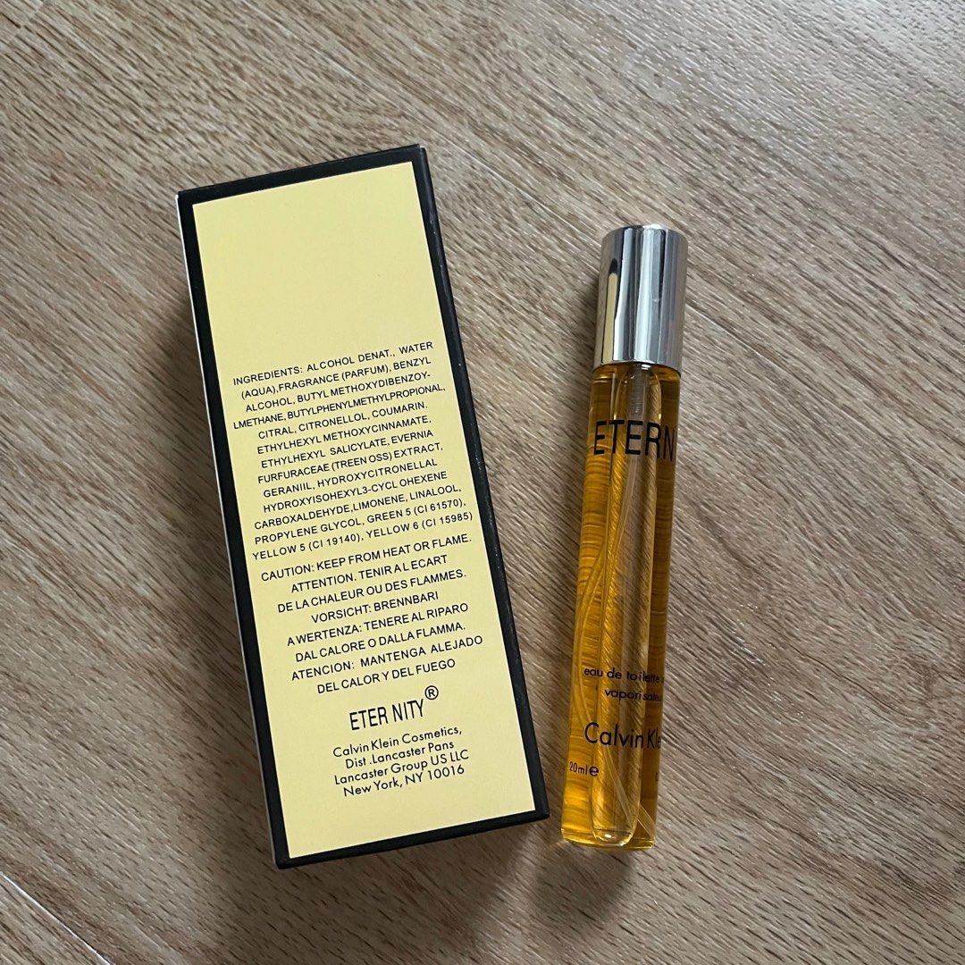 Calvin Klein Eternity Eternity Eau de Toilette Oilbased Inspired on Carousell