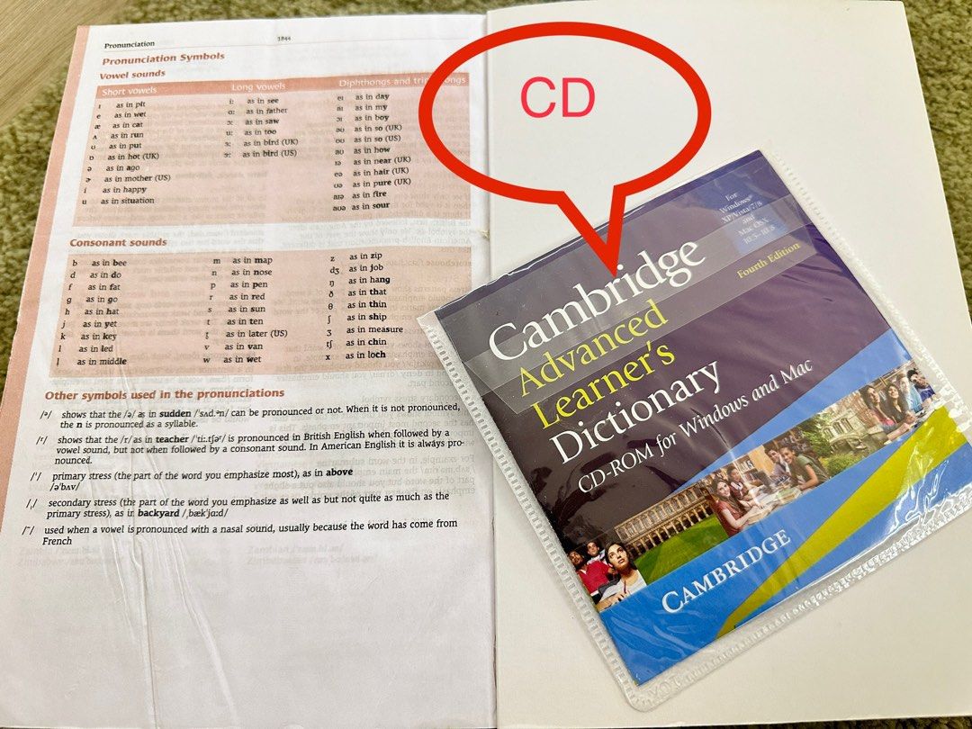 Cambridge dictionary 4th