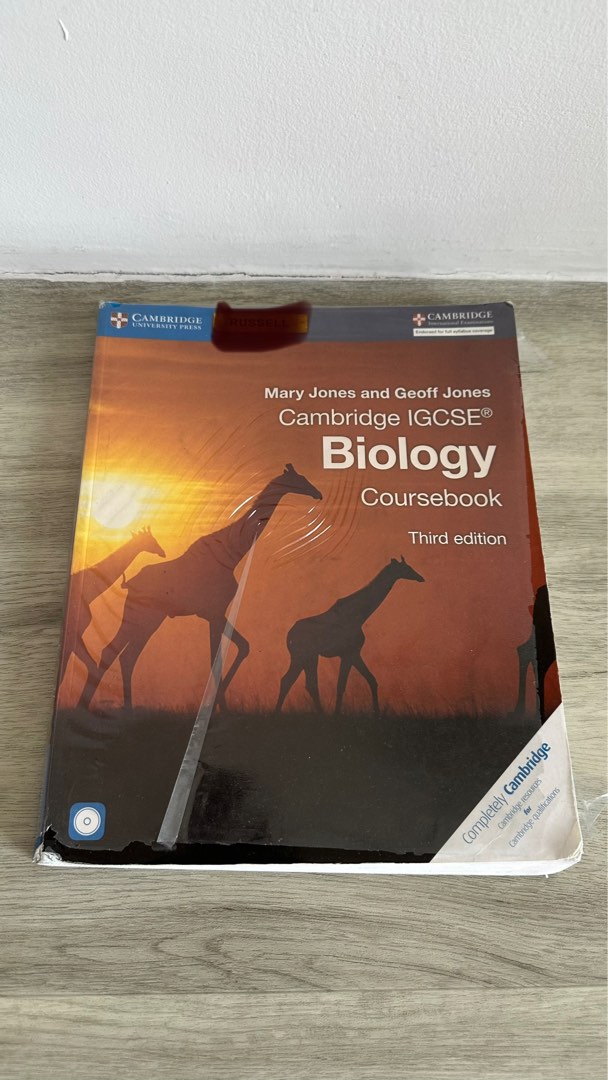 Cambridge igcse biology coursebook hobbies toys books magazines