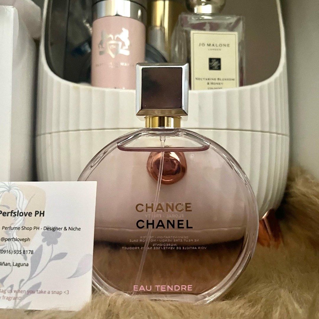 Chanel Chance Eau Tendre EDP 100ml, Beauty & Personal Care, Fragrance &  Deodorants on Carousell