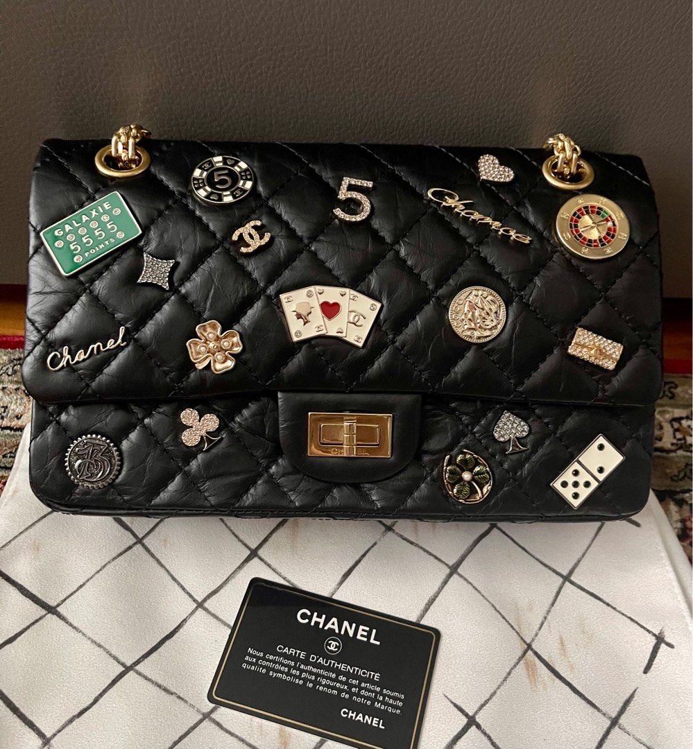 Chanel 225 Reissue Casino Lucky Charms Limited, Luxury, Bags