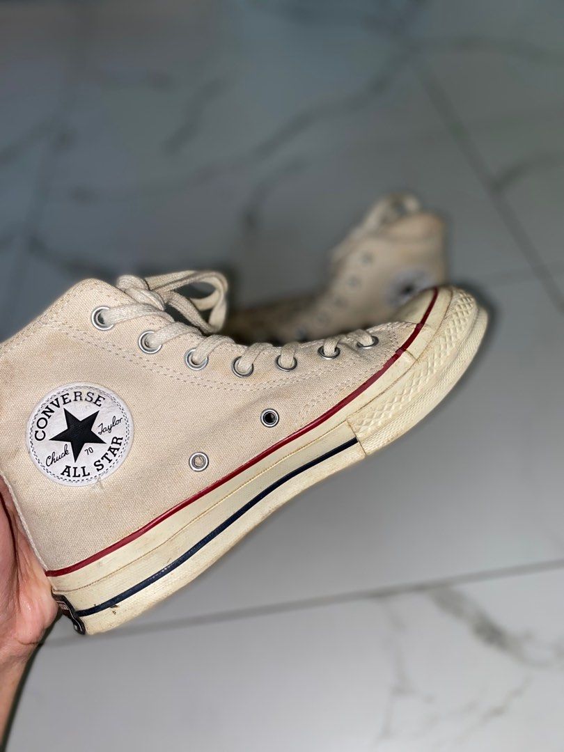 Chuck 70 classic high top beige discount