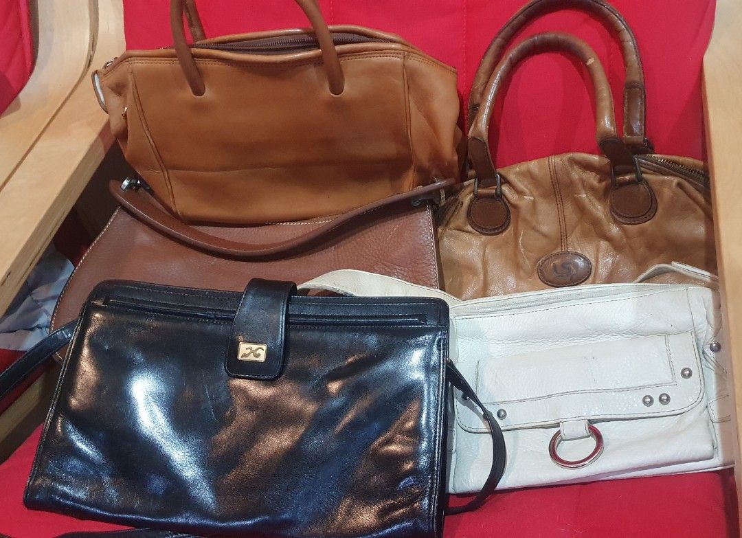 Genuine leather 2025 bags for sale