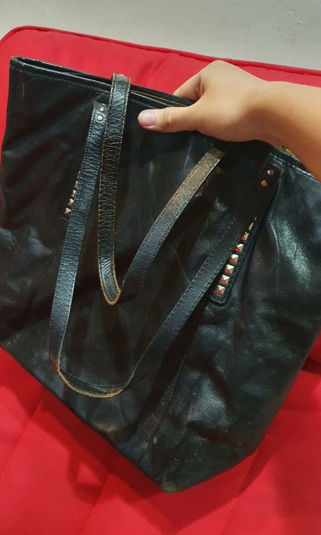 3 Leather Handbags for Sale Shoulder Bags Kulit Tulen Preloved Bags