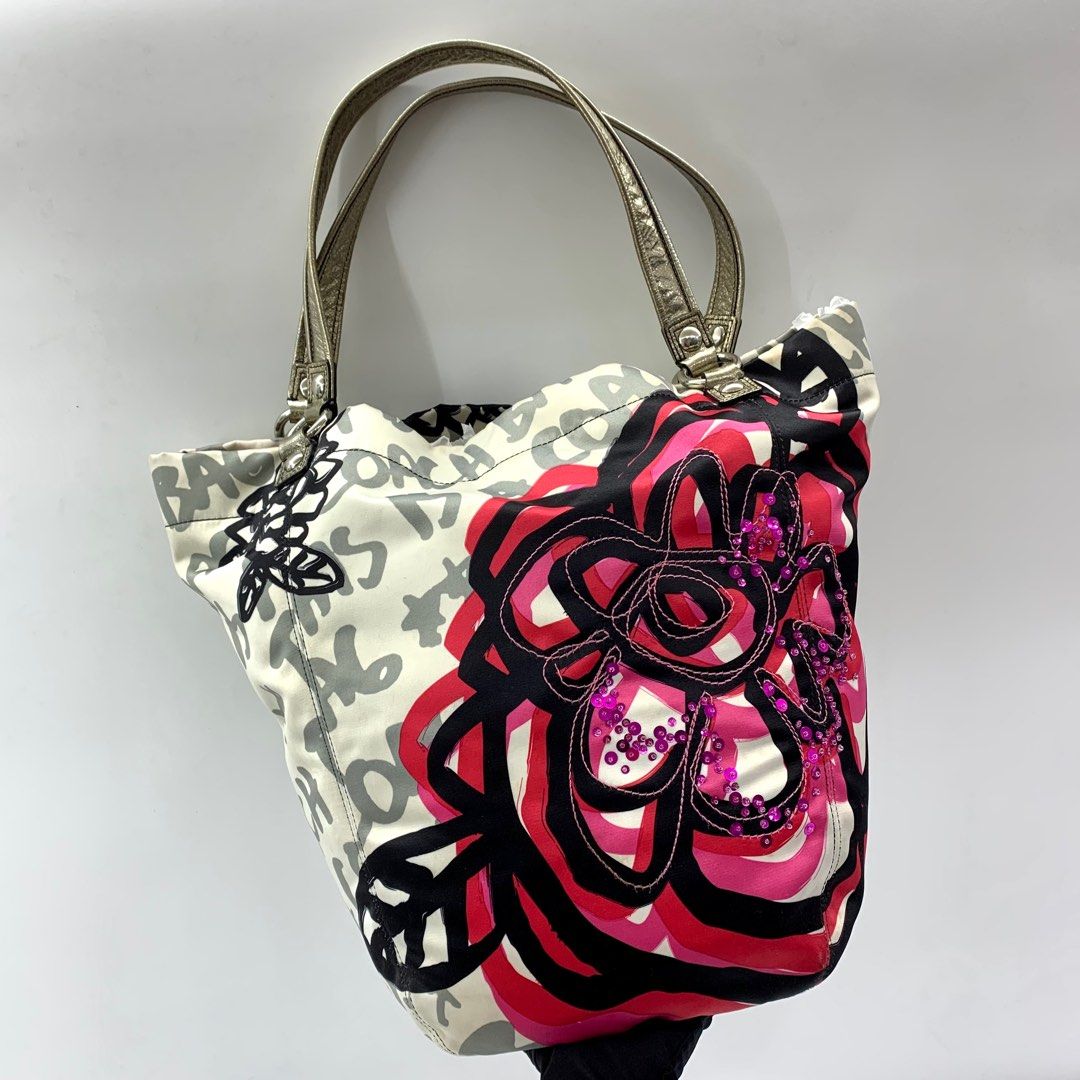 Coach sale graffiti purse
