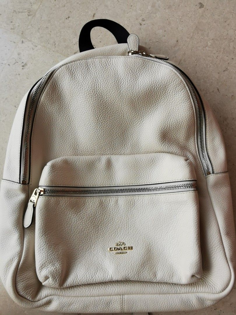 Coach medium 2025 backpack size