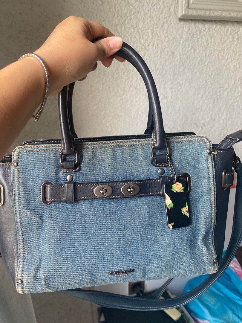 Coach swagger denim online
