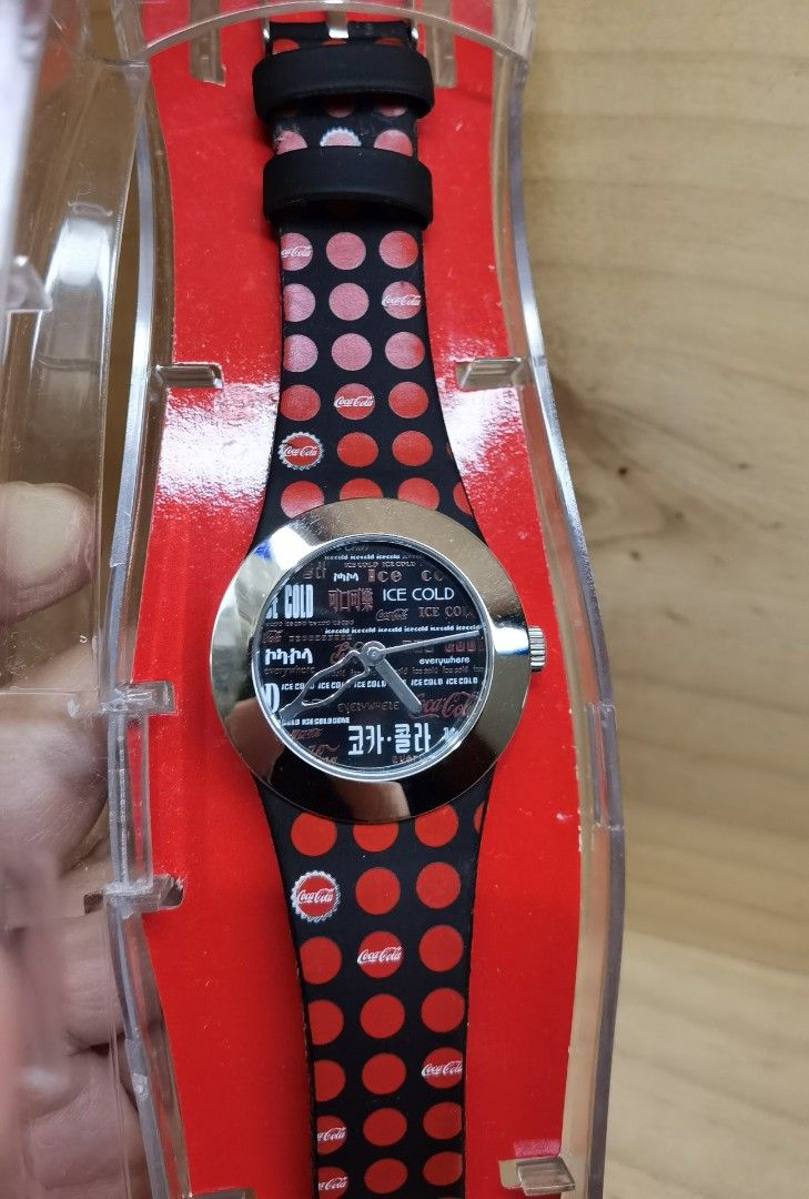 Coca cola wrist top watches
