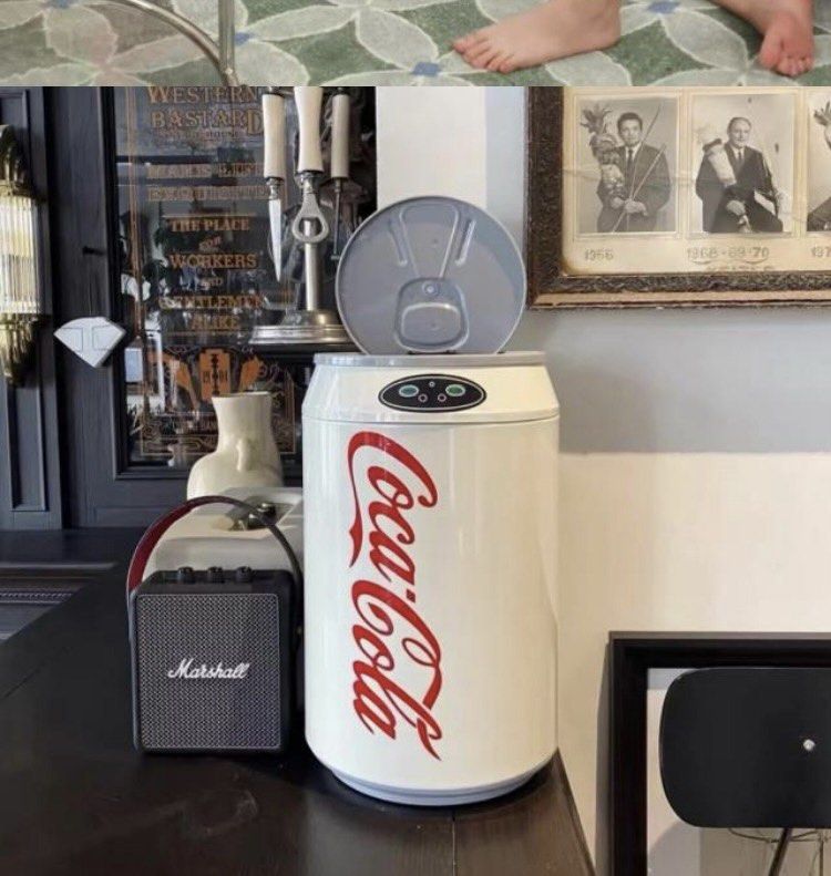 CocaCola Coke Smart Trash Can, Furniture & Home Living, Cleaning & Homecare Supplies, Waste