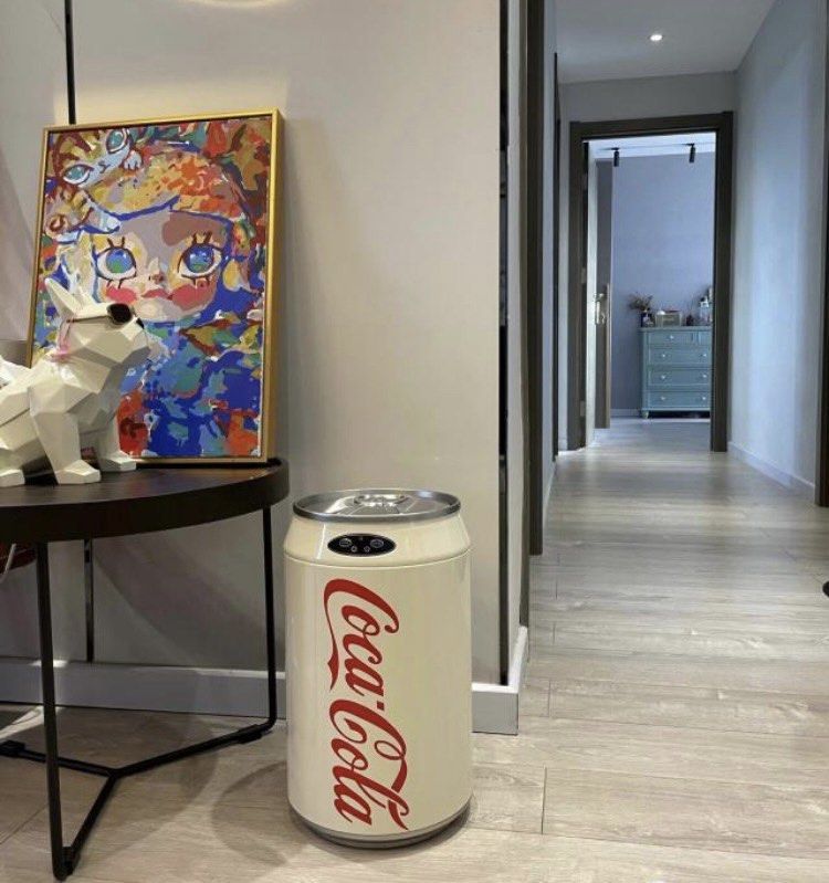 CocaCola Coke Smart Trash Can, Furniture & Home Living, Cleaning & Homecare Supplies, Waste