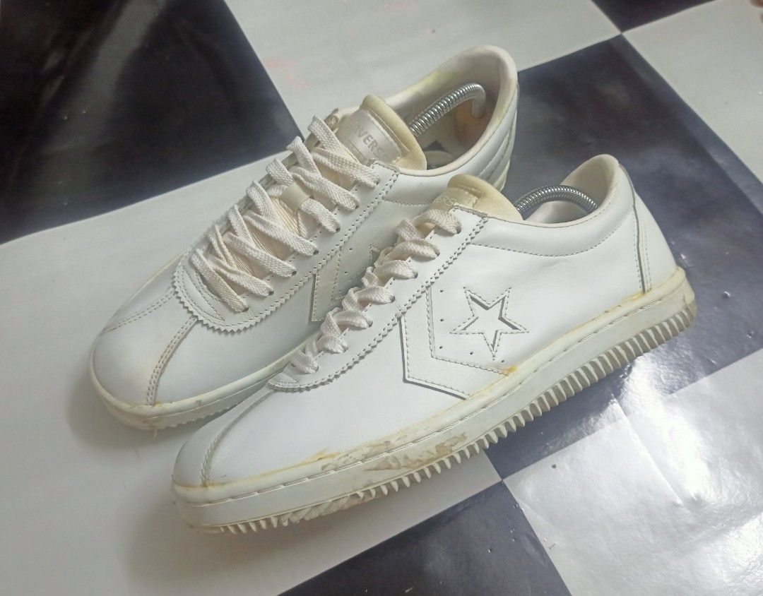 Converse one star white leather mens store