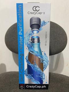 Crazy Cap Self Cleaning Water Bottle