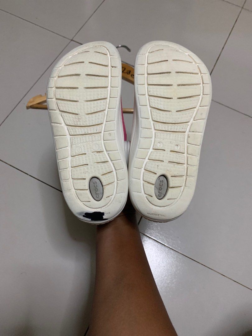 Crocs J1, Babies & Kids, Babies & Kids Fashion on Carousell