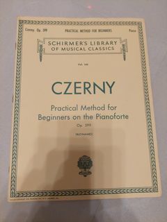 CZERNY Op. 599 Practical Method for Beginners on the Pianoforte