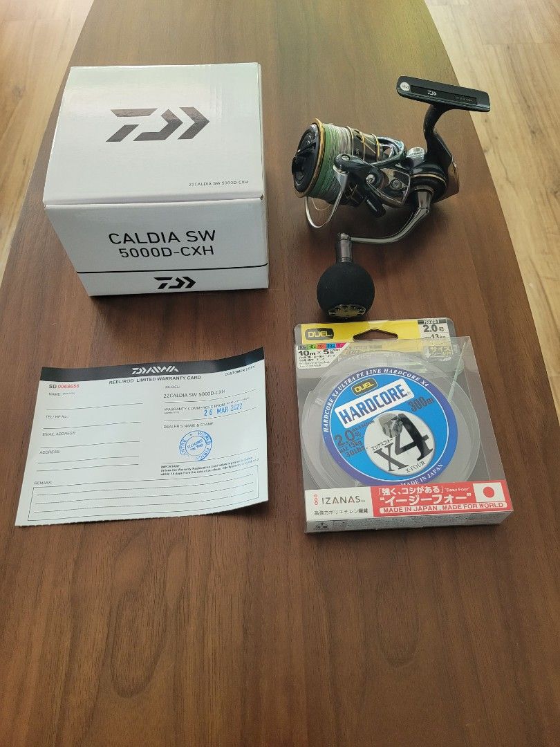 Daiwa Caldia SW 5000D CXH, Sports Equipment, Fishing on Carousell