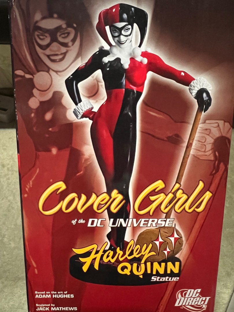 DC Direct DC Cover Girls Frank Cho Harley Quinn LE Statue 761941364131