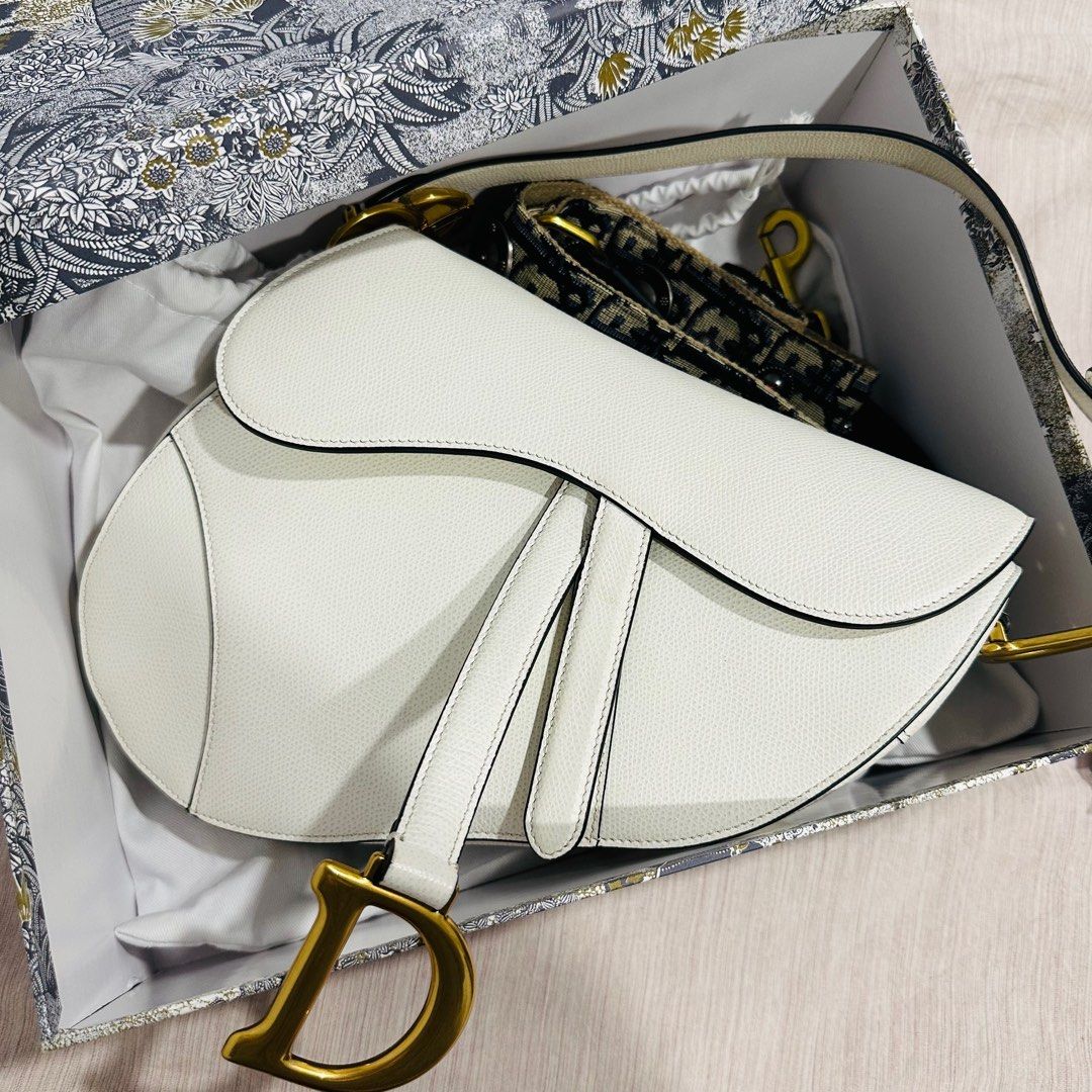 Authentic Dior Mini Saddle Bag, Luxury, Bags & Wallets on Carousell