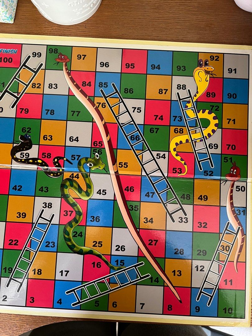 Double sided board game (Ludo and Snakes & Ladder), Hobbies & Toys