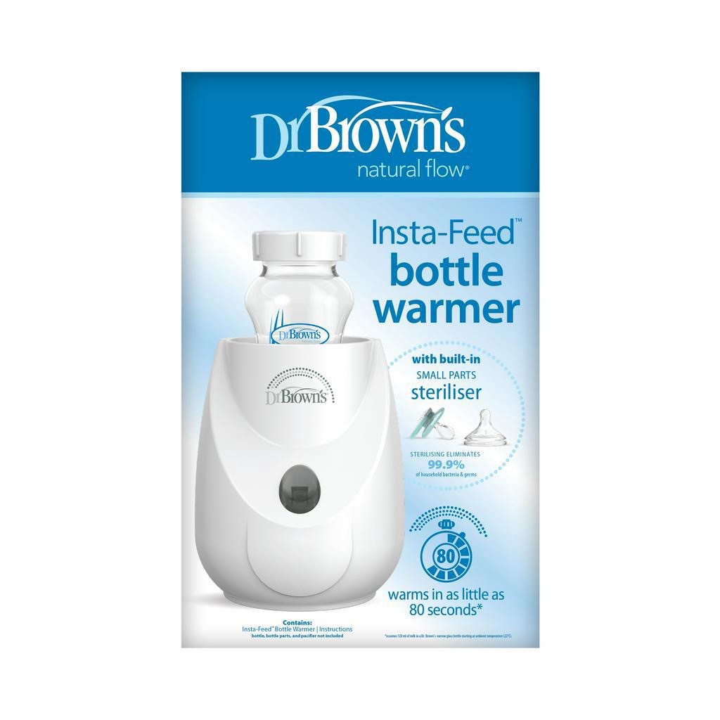 Dr Brown's 2in1 InstaFeed Bottle Warmer & Sterilizer, Babies & Kids