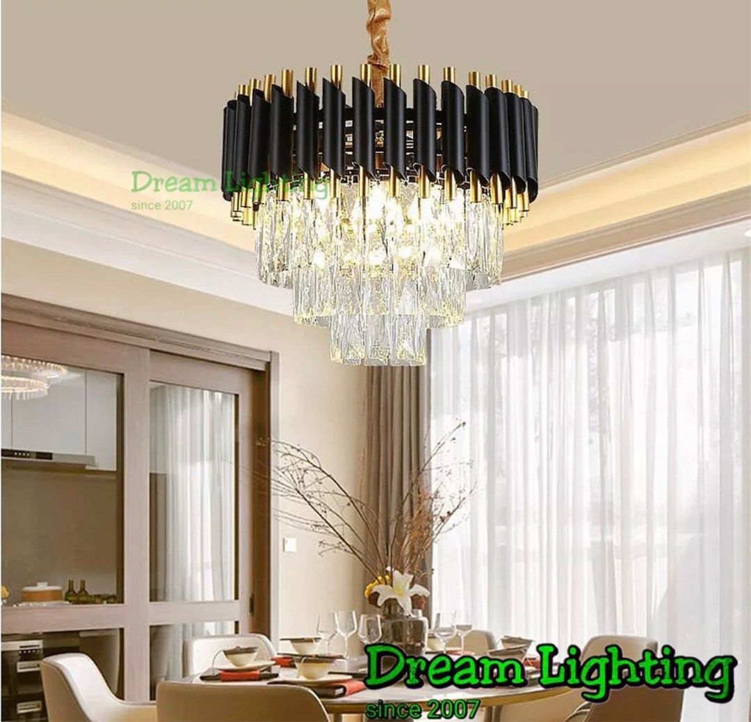 Dream Lighting / Luxury Chandelier K9 Crystal / Lampu Kristal Lampu