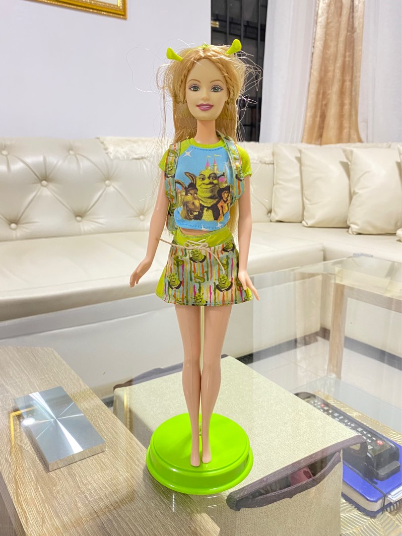 Dreamworks’ Shrek Barbie Doll (2004, Made in Indonesia) on Carousell