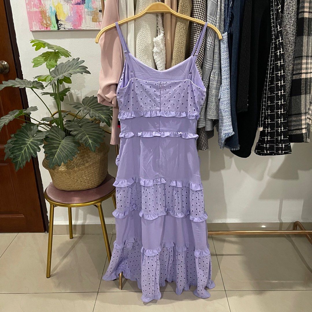 For love and lemons cosmic tiered clearance lace dress
