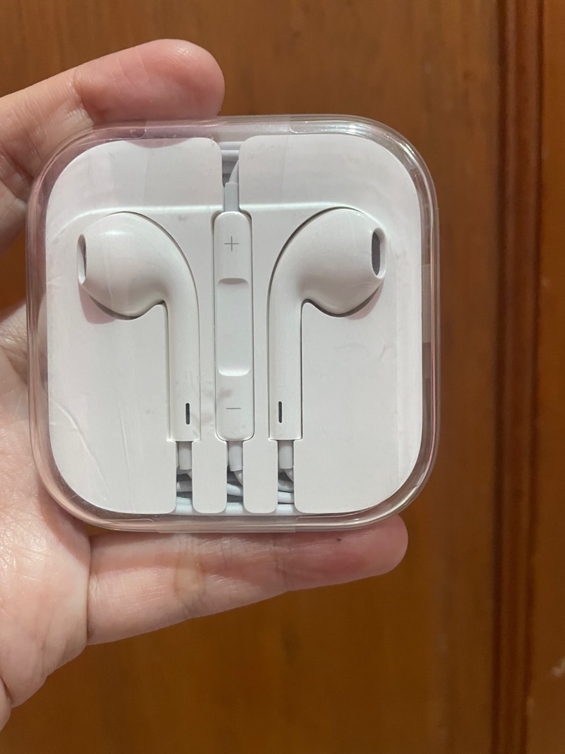 Earphone Iphone Original (IBOX) Ex Iph 6s+ New Belum Pernah Di Pakai on Carousell