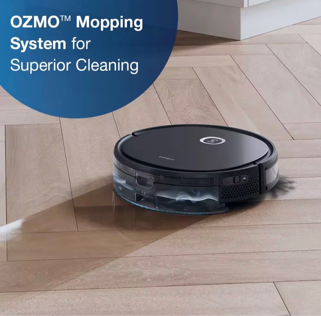 ECOVACS DEEBOT U2 Robot Vacuum and Mopping Robot, TV & Home Appliances