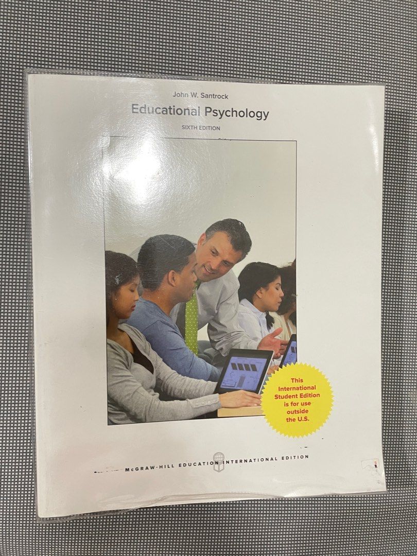 EDUCATIONAL PSYCHOLOGY TEXTBOOK visual data 8