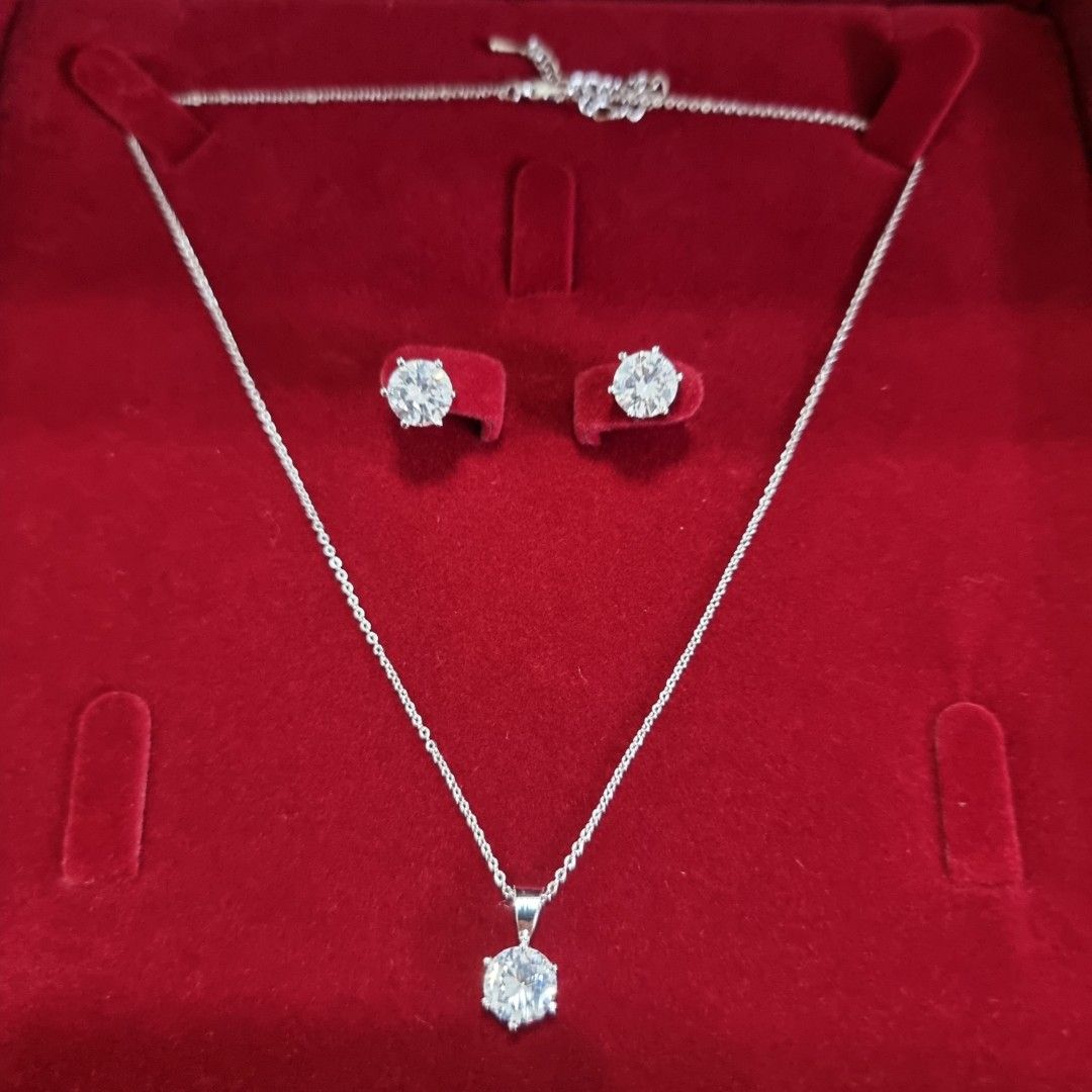 Elegant Sparkling Jewelry set for prom wedding gala dinner