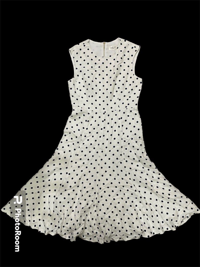 Eliza j polka dot dress shop