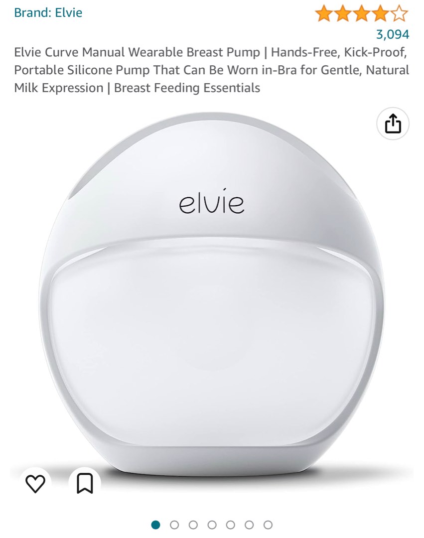 Elvie Curve, Babies & Kids, Nursing & Feeding, Breastfeeding & Bottle