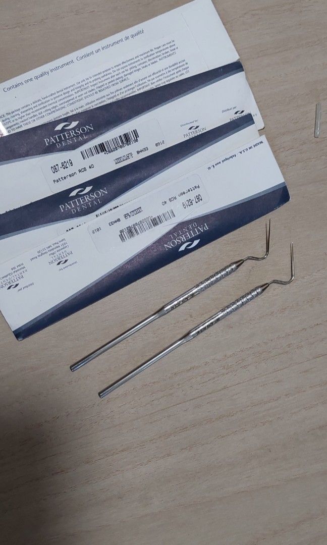 Endo Plugger (Category: Medical Supplies & Tools) located in Manila. Submitted by nasser320 (Listing ID 1237977760, Image 3). Description: Endo Plugger Patterson RCS 40 From USA Portland Brand new sealed 400 Pesos Each.