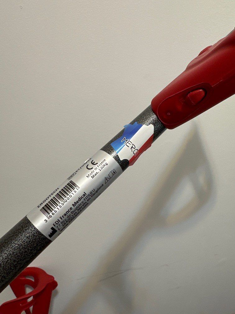 Ergotech elbow forearm crutches Made in France, Health & Nutrition