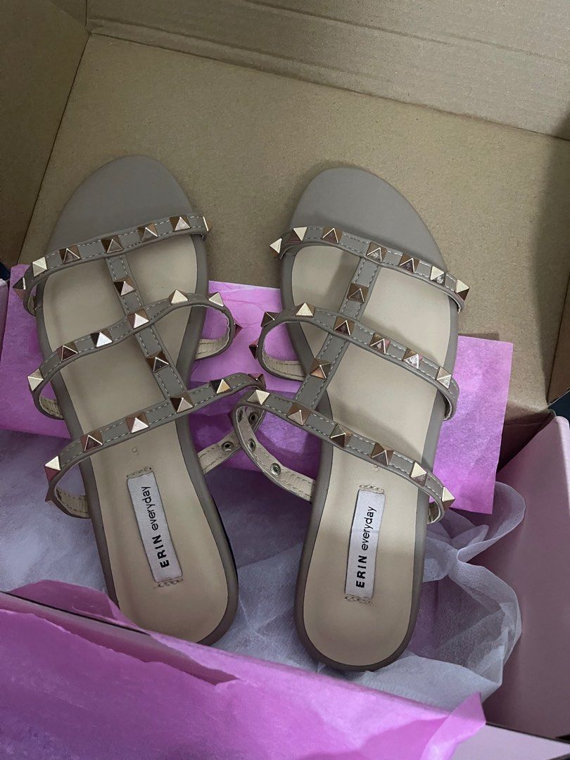 Erin Sandal Valentino inspired Women s Fashion Footwear