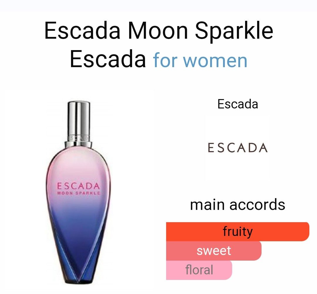 Escada Moon Sparkle 2ml decant sample perfume