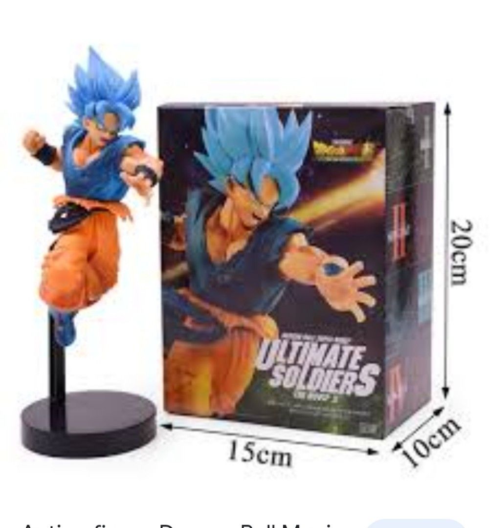 Figure Action Goku SSGSS Ultimate on Carousell