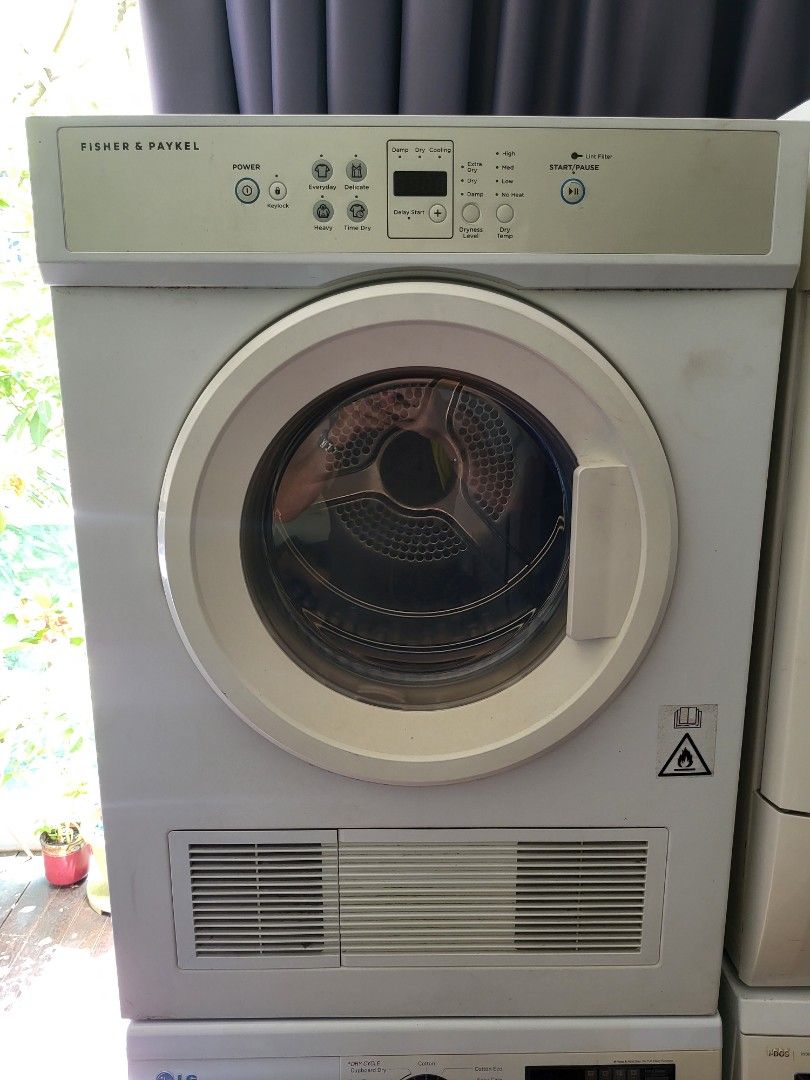 Fisher & Paykel Dryer, TV & Home Appliances, Washing Machines and Dryers on Carousell