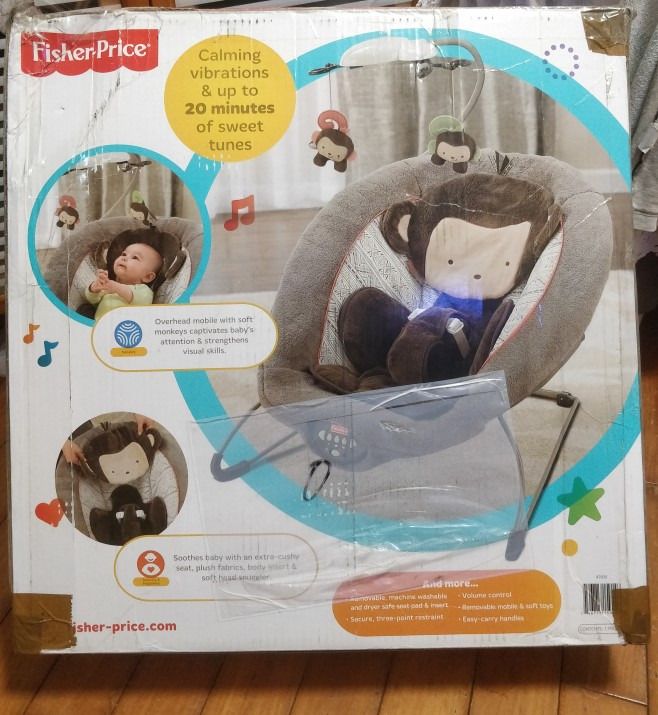 Fisher price deluxe shop bouncer monkey