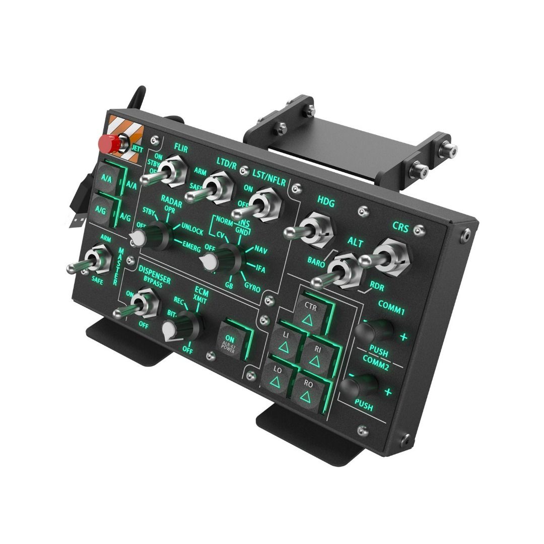 flight sim winwing F/A-18 Fire Control PCR Panel of Combat Ready, Video ...