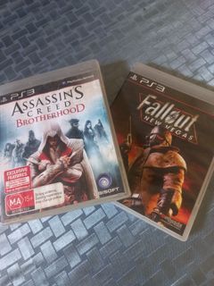 For sale ps3 games assasin creed& fallout