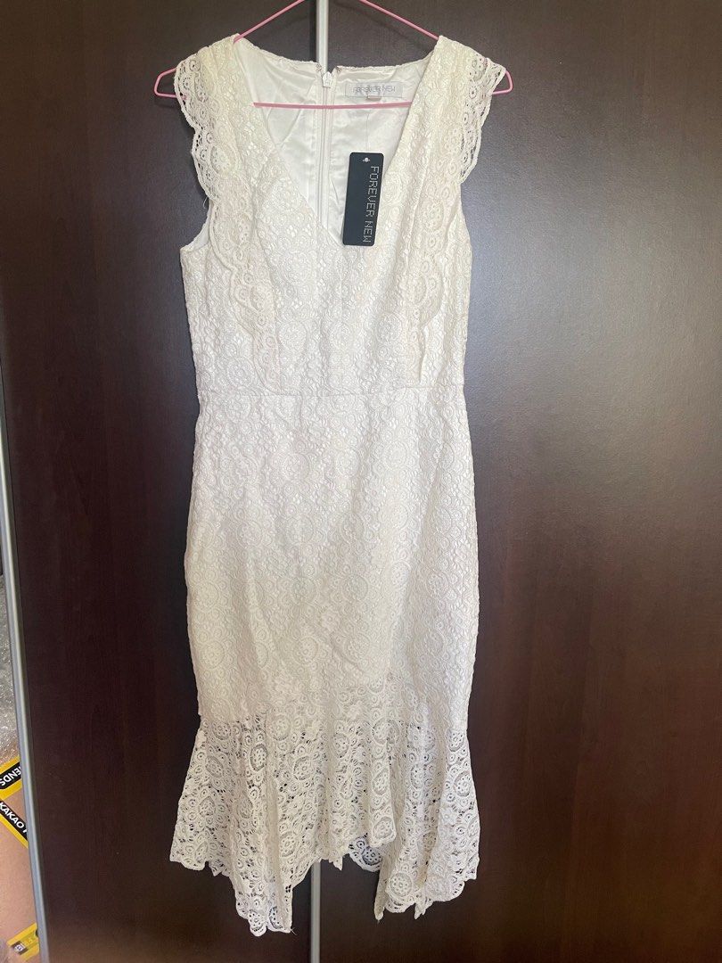 how to add length to a dress with lace A-Line Tulle and Lace Ivory Wedding Dress with Train – Avery Austin main image 1