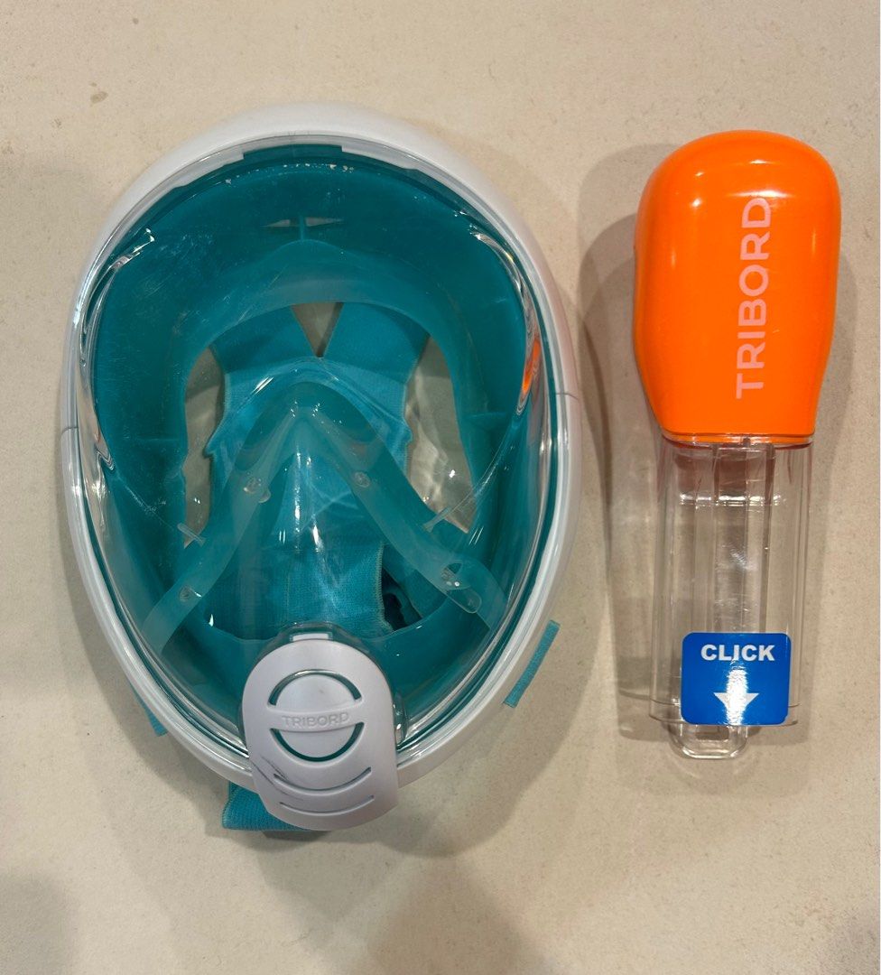 Full face snorkel Mask, Sports Equipment, Other Sports Equipment and