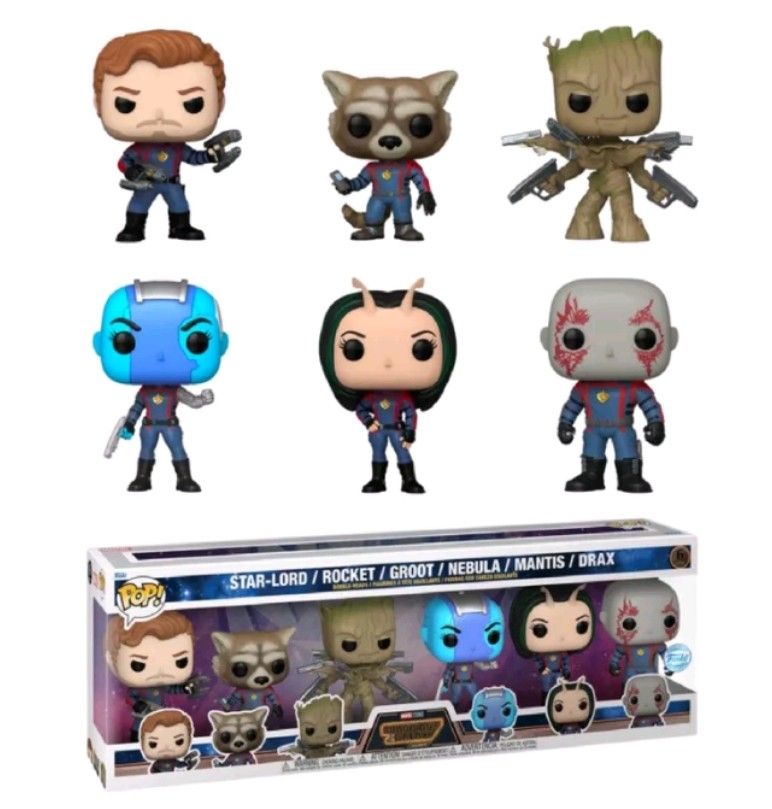  Funko Pop! Marvel: Guardians of The Galaxy Volume 3 - Rocket :  Everything Else