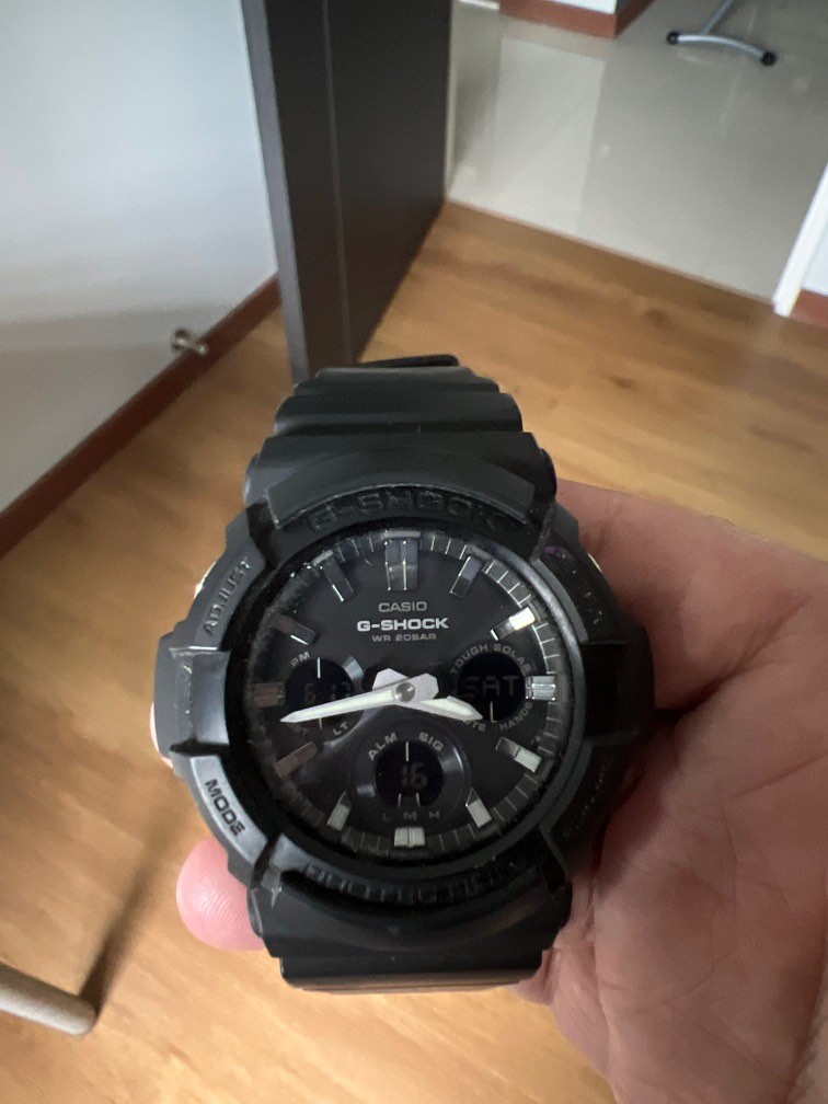 G shock wr clearance 20 bar black